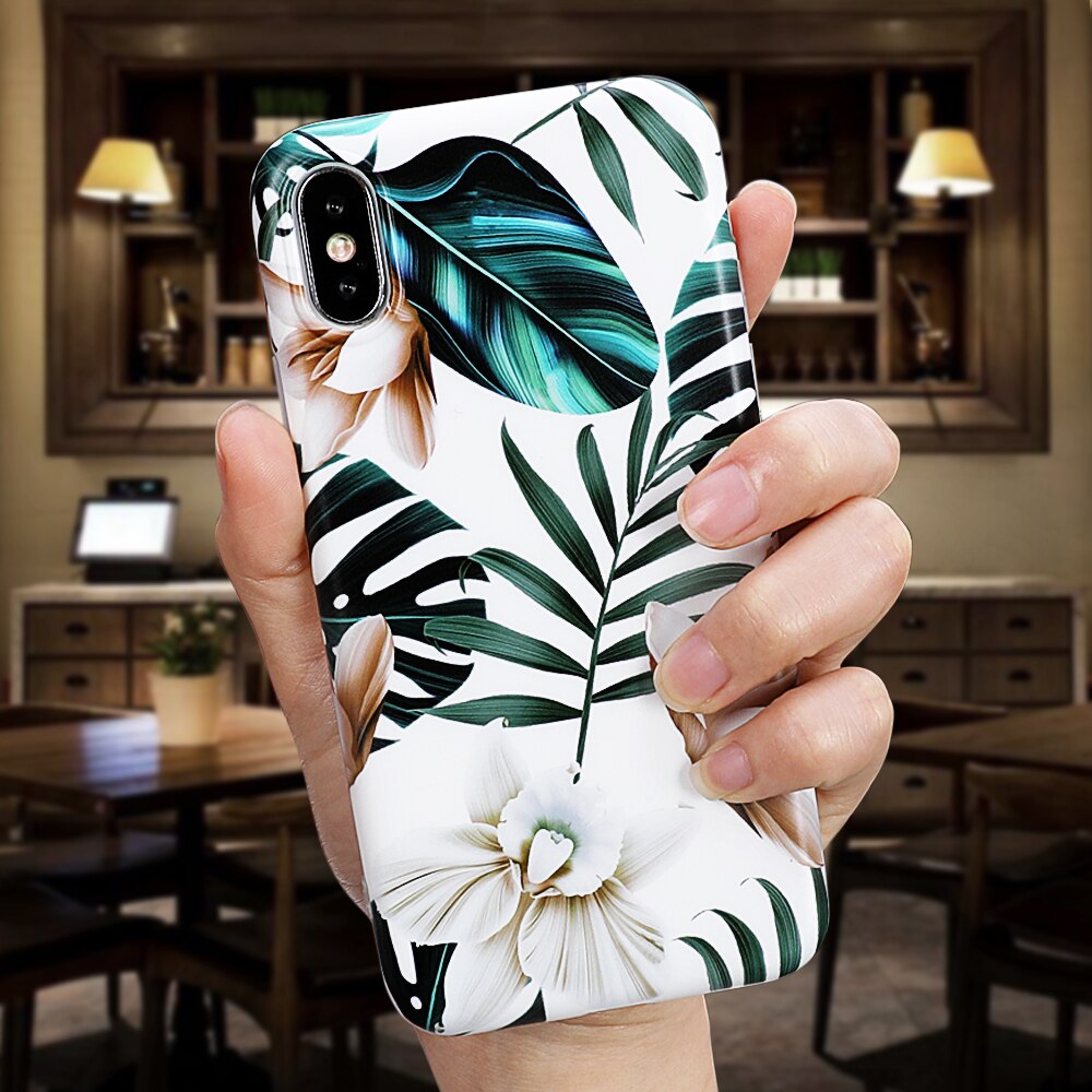 Exotic Style Silicone Phone Case for iPhone