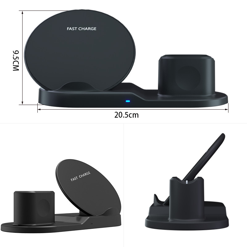 3 in 1 10W Fast Wireless Dock Stations