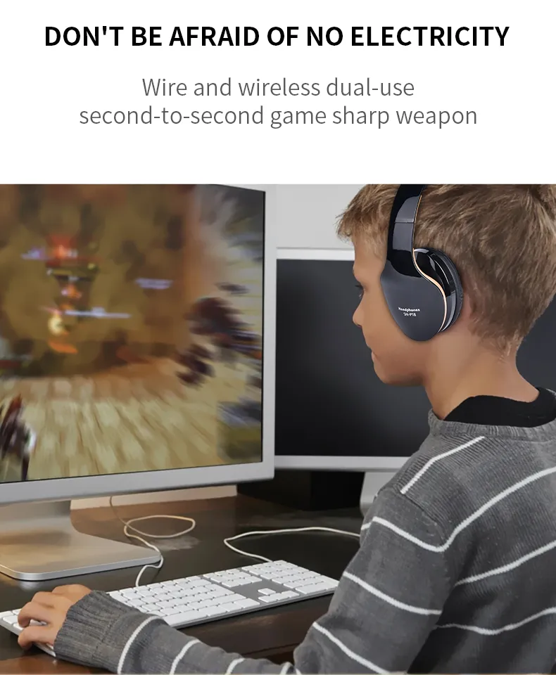 Foldable Wireless Gaming Headphones