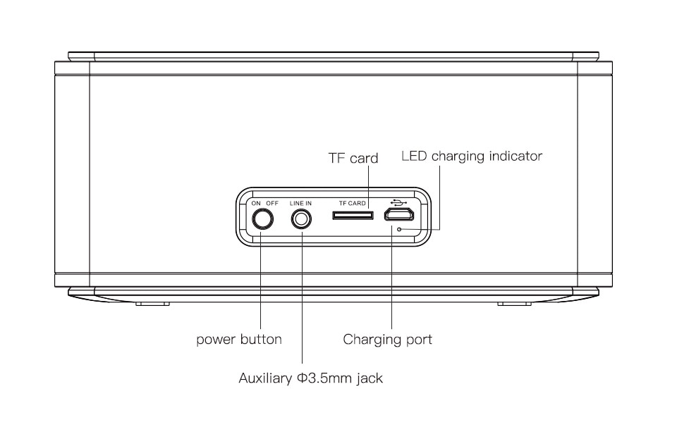 Wireless Touch Control Bluetooth Speaker