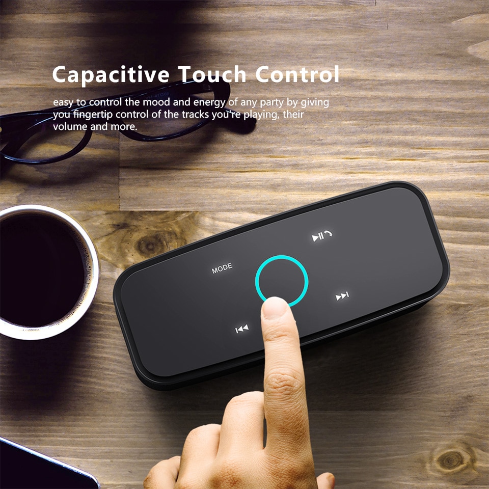 Wireless Touch Control Bluetooth Speaker